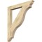 Ekena Millwork Funston Traditional Rough Sawn Bracket, Douglas Fir, 4"W x 38"D x 42"H BKT04X38X42FST01RDF - alternate 1